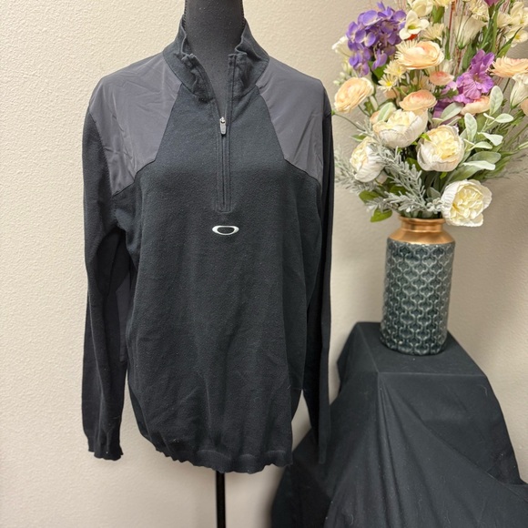 Oakley Other - Oakley Black XL Quarter Zip Pullover Fleece Jacket